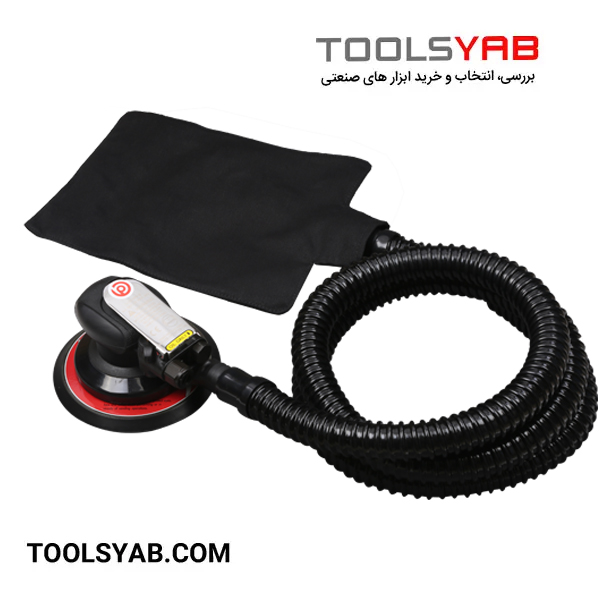 BP-RB6S سنباده لرزان گرد اوربیتال (Orbital Sander) با پد 150 میلیمتری 12000 دور وکیوم دار