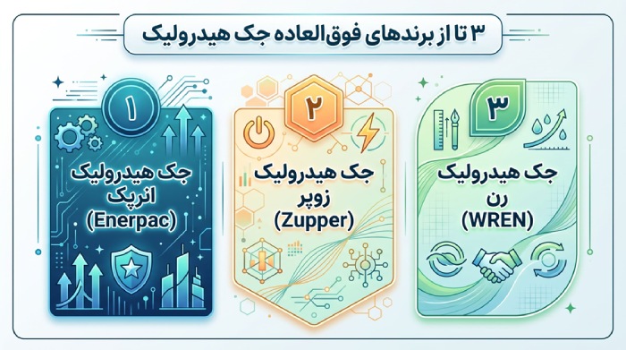 بهترین برند جک هیدرولیک روغنی کدام است؟ معرفی بهترین مارک جک روغنی خارجی و صنعتی