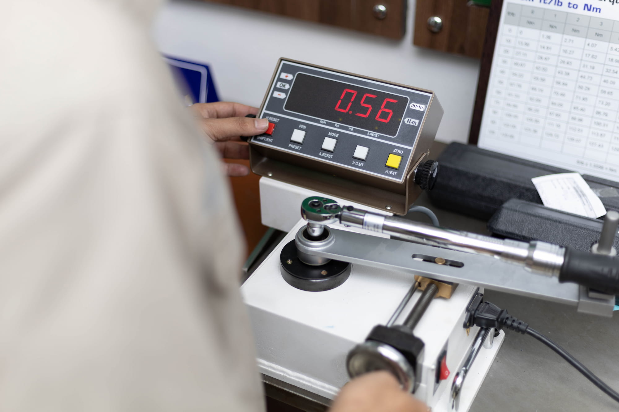 Torque Calibration & Testing