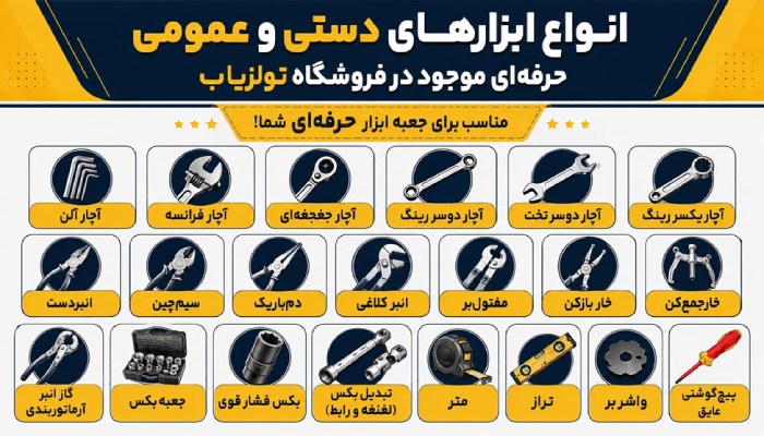 تفاوت ابزار حرفهای با ابزار خانگی — چطور تشخیص دهیم؟ ابزار دستی و عمومی